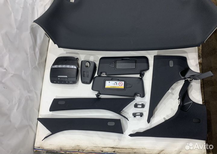 Обшивка потолка Mercedes w213