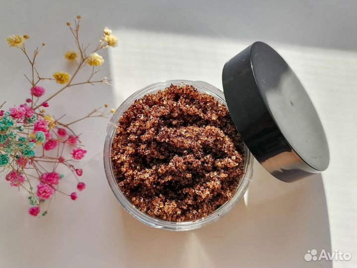 Скраб для тела антицеллюлитный ручной работы