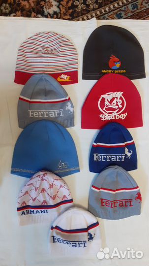 Шапки новые зима-весна на мальчиков