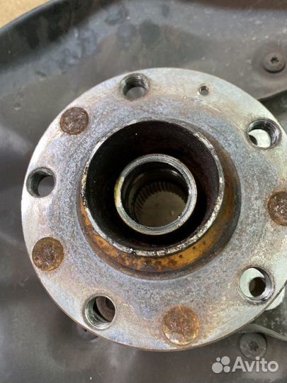 Ступица задняя левая Audi A6 С6 2004—2008