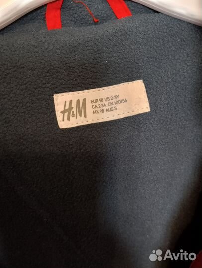 Демисезонная куртка h&m 98