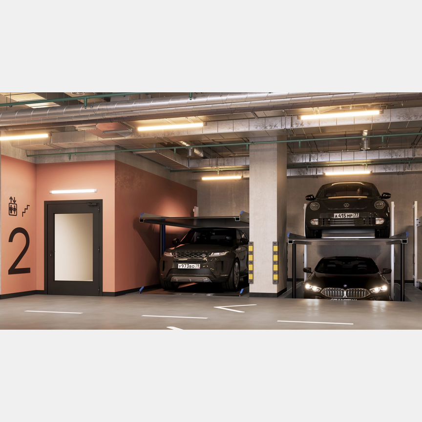 1-к. квартира, 43,4 м², 8/9 эт.