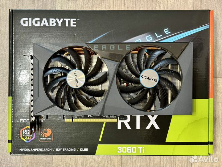 Видеокарта gigabyte GeForce RTX 3060 Ti Eagle