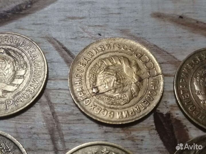 Советские браки монет