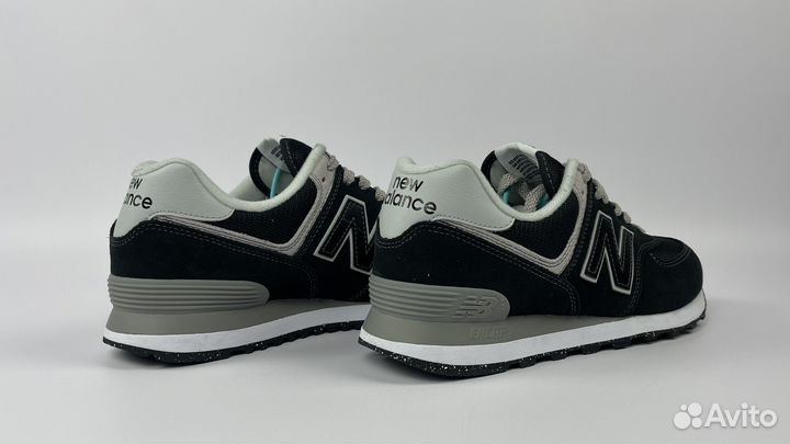 Кроссовки New Balance 574 Black ML574EVB Оригинал