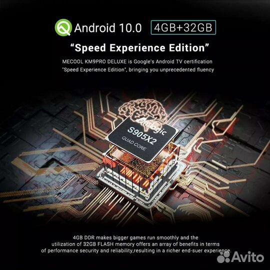 Smart tv приставка mecool km9pro