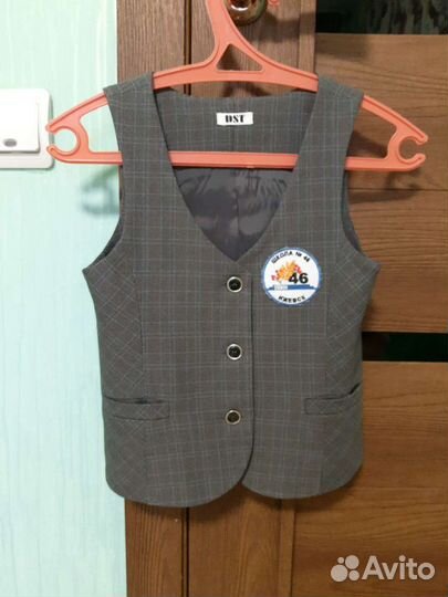 Жилет школьный р 128