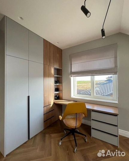 Компьютерный стол l Детский шкаф l Кровать l Комод