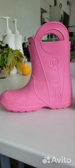 Резиновые сапоги crocs с12