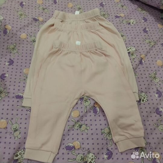 Детские вещи для новорожденных 62 68 пакетом