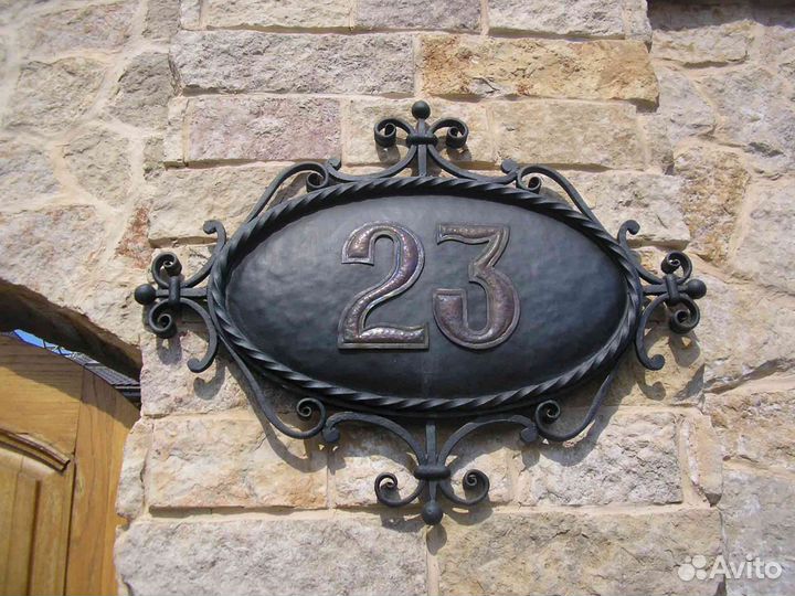 Кованые вывески