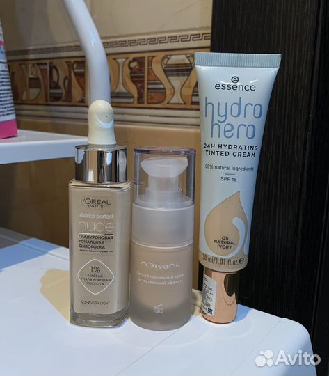 Крем тональный loreal', essence