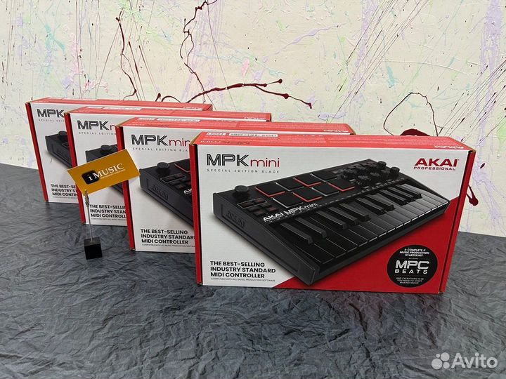 Akai Pro MPK Mini Black MK3 миди-клавиатура