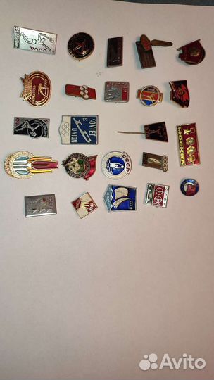 Значки СССР, Федерации, Спорт