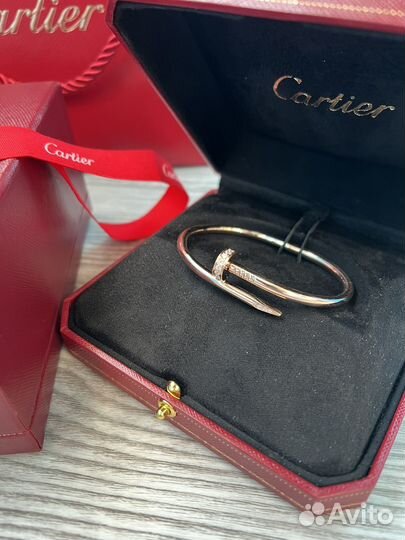 Золотой браслет cartier гаоздь 585 проба