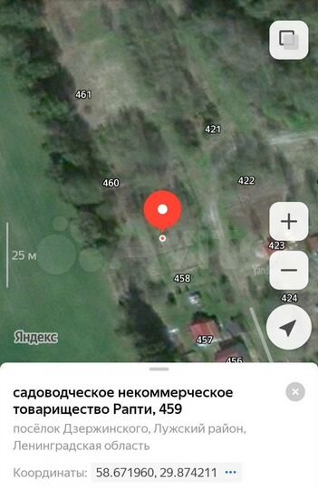 Участок 5,5 сот. (СНТ, ДНП)