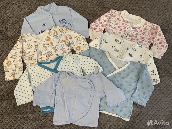 Детские вещи для новорожденного мальчика пакетом