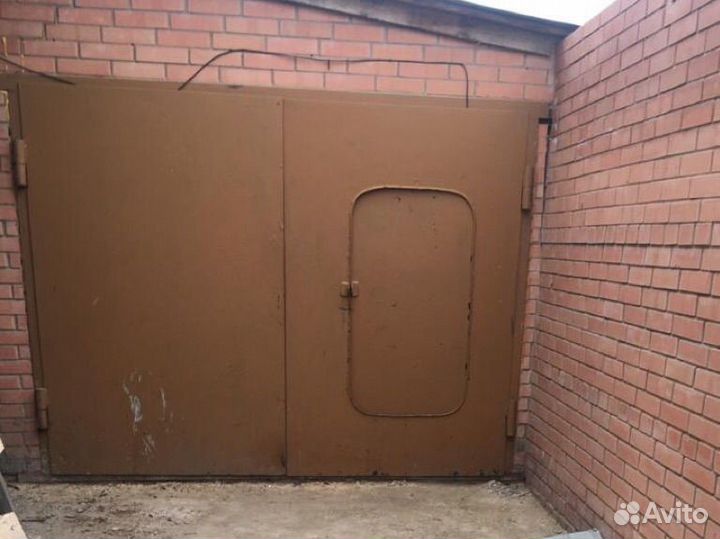 Ворота гаражные б/у