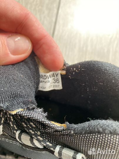 Лыжные ботинки 36 размер nordway