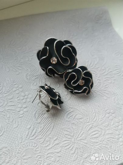 Комплект Серьги и кольцо