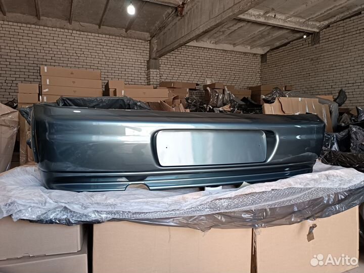 Задний бампер ваз 2112 цвет средний серо-зеленый