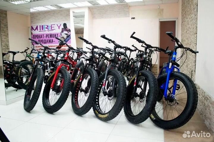 Велосипед фэтбайк скоростной