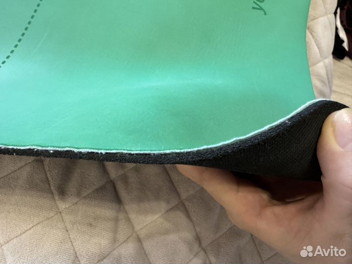 Коврик для йоги натуральный каучук