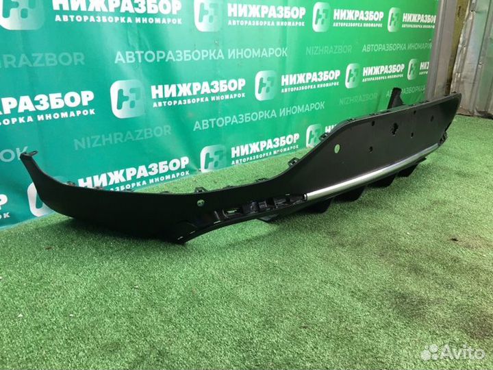 Юбка бампера задняя Mercedes Glc C253 2015