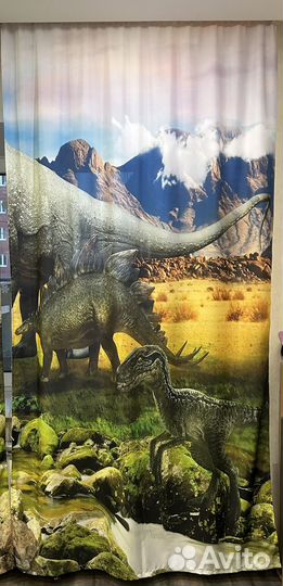 Фотошторы динозавры