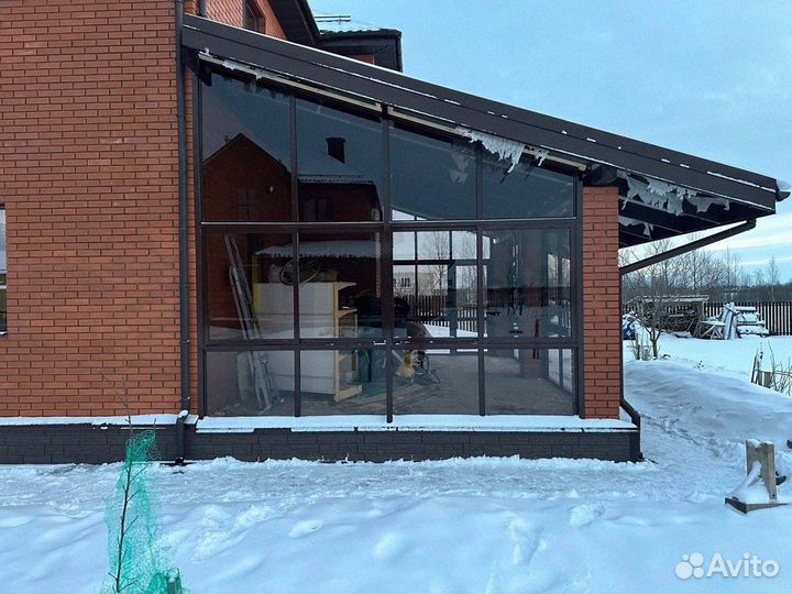 Холодное остекление террасы от 7 дней