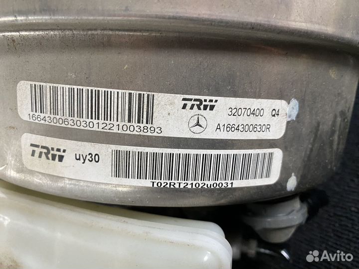 Вакуумный усилитель тормозов Mercedes Benz W166