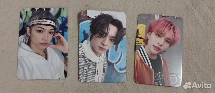 Предзаказки карты Stray kids к альбому 5-star)