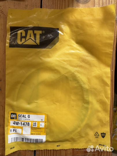 Уплотнение caterpillar 4w-1478