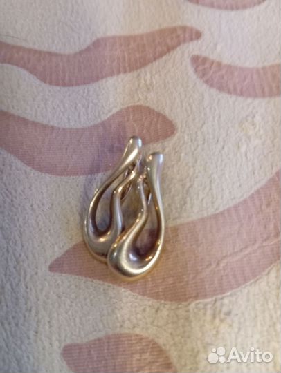 Серьги серебро