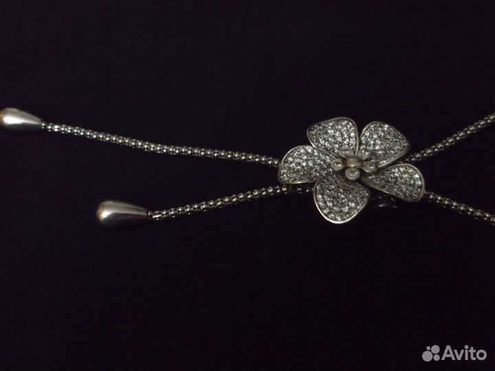 Серебряное колье