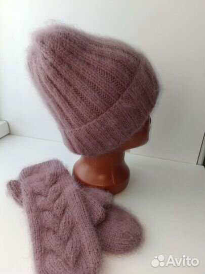 Шапка из пуха норки