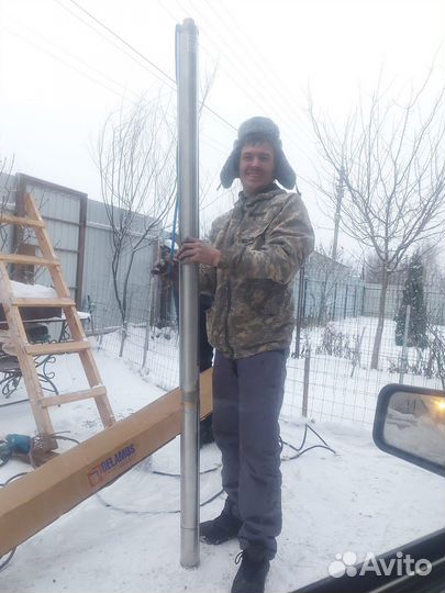 Ремонт,чистка скважин. Замена насоса,диагностика