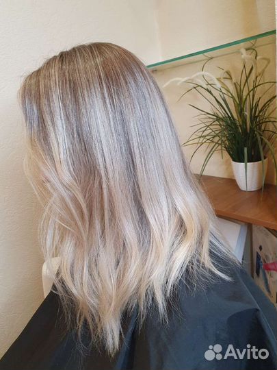 Окрашивание Airtouch Мелирование Ботокс волос