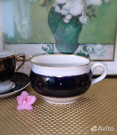 Лфз Золотая пчёлка, соусник, Довбыш чайная пара