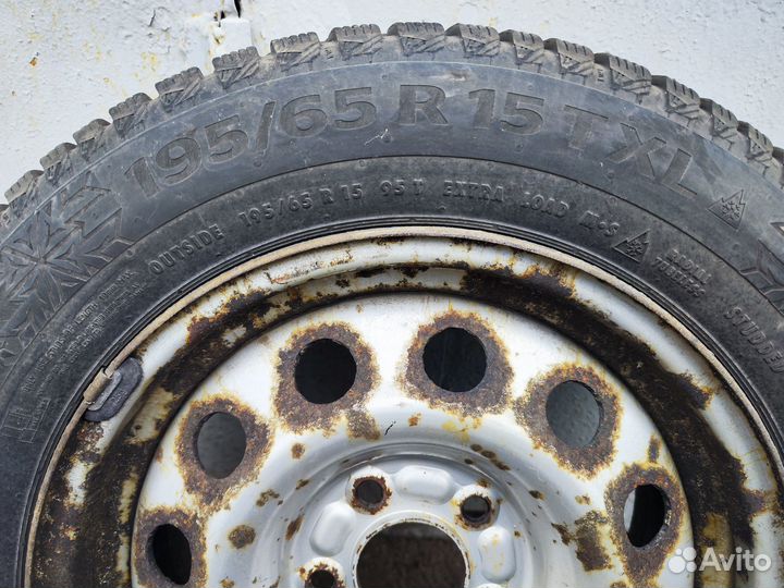 Комплект зимних колёс в сборе (+ запасная шина)