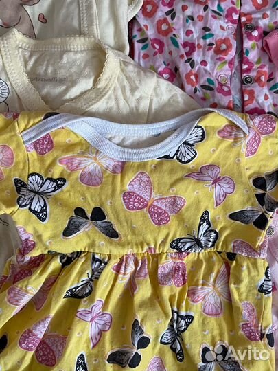 Детские вещи пакетом 62 на девочку