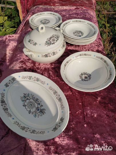 Столовый сервиз СССР новый