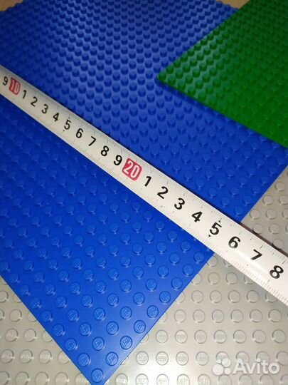 Пластины Лего, Оригинал, набор 4 шт