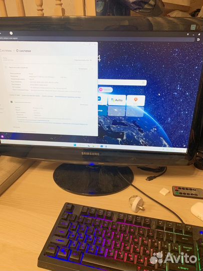 Игровой пк AMD Ryzen 5 2600/ 16Gb озу/ RX570 4Gb