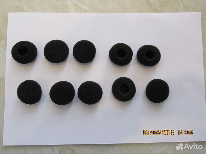 Амбушюры 18мм, для наушников