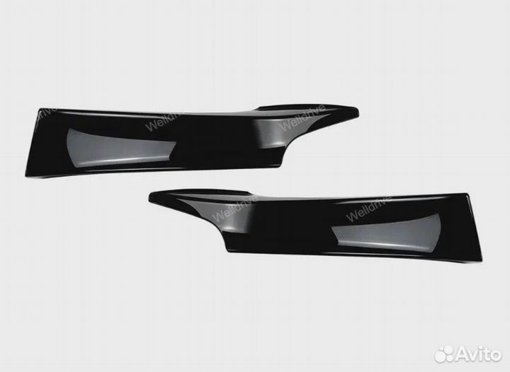 Клыки BMW 1 F20 F21 дорест M-пакет черные