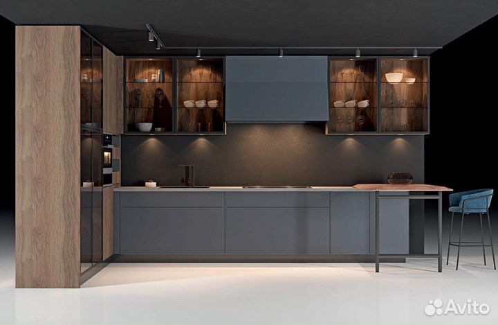 Кухня пластик