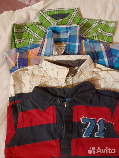 Рубашки на малыша