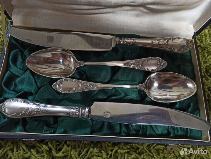 Подарочный набор столовых приборов. 1952год завод
