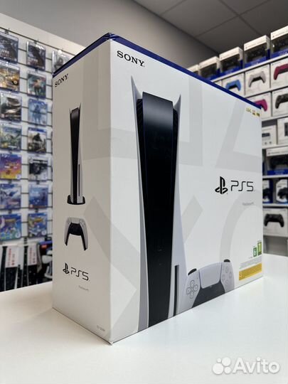 Sony PlayStation 5 с дисководом CFI-1208A рст